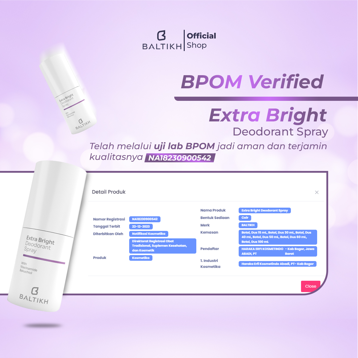 BPOM Certified