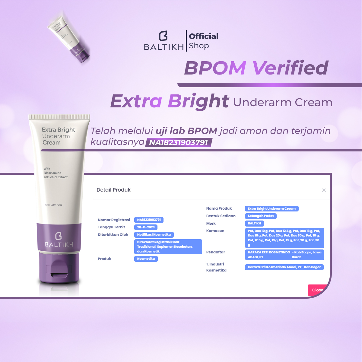 BPOM Certified
